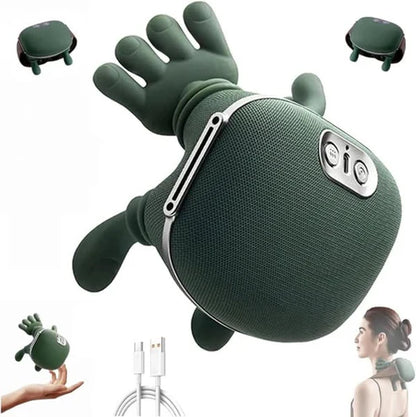 Portable Neck Shoulder Massager with Heat Therapy