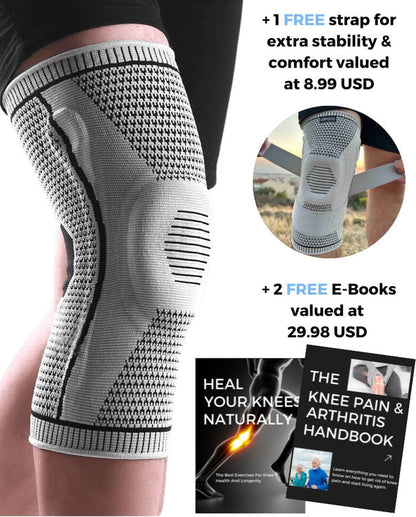 Silicone knee pad