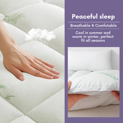 Droovii™ Bamboo Mattress Topper